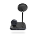 Магнітна бездротова док-станція 3в1 для iPhone/iWatch/AirPods Zens Magnetic + Watch Wireless Black ZEDC20B/00 фото 6