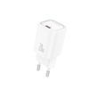Зарядний адаптер живлення FONENG EU69 GaN PD 20W quick USB Type-c, Білий