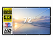 Екран для проектора 72" дюйми BIOSCOPE Touch 16:9 настінний портативний Стрейчева тканина біла в комплекті кріплення для дома та вулиці універсальний екран для проектора