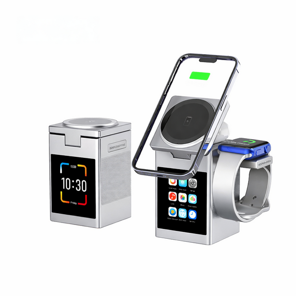 Док-станція MagSafe 3 в 1 QINETIQ S5D з Bluetooth-колонкою