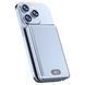 Магнитный повербанк Magsafe ультра тонкий 3 в 1 QINETIQ P10 Slim Watch aluminium 10000 mAh 20W 2 в 1 для Apple Watch iPhone 51210 фото 1