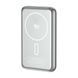 Магнітний повербанк Foneng PX158 10000 mAh Qi2.2 25W MagSafe з металевим корпусом, сірий 51228 фото 1