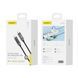 Кабель для зарядки Foneng XS05 Type-C на Type-C 100 Вт 1.2 м універсальний для смартфонів, призначений для швидкої зарядки iPhone мобільних телефонів павербанків та ноутбуків шнури для смартфонів і планшетів, Чорний