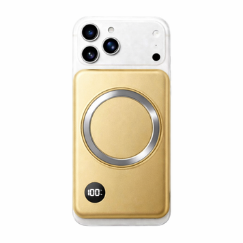 Qi2 certified Magsafe повербанк QINETIQ Ring aluminium P22 10000 mAh 22,5W 51107 фото