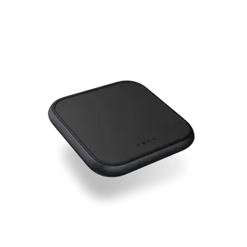 Стационарная беспроводная зарядка для смартфонов Apple Zens Single Aluminium Wireless Charger Black 18W USB-C ZESC14B/00