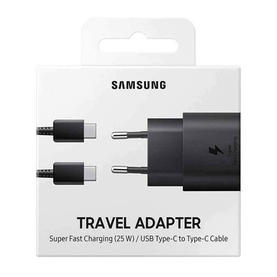 Блок питания Samsung 25W Travel Adapter +cable EP-TA800 (Original) 82031 фото