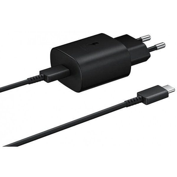 Адаптер Samsung 25 Вт Travel Adapter з кабелем EP-TA800 (оригінал)