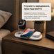 Станція для бездротової зарядки Mr.Top 3 в 1 Wireless Charging Pad Qi 10W універсальна для смартфонів із підтримкою бездротової зарядки Samsung iPhone спеціальна платформа для годинника під оригінальну бездротову зарядку.