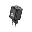 Мережевий зарядний пристрій FONENG Cube 65W A+C+C 3-Port GaN Charger 65W з кабелем type 83330 фото