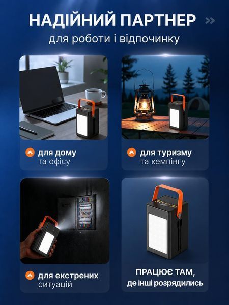 Повербанк 80000 mah 22.5W Qinetiq RQ-80 з LED дисплеєм і швидкою зарядкою PD/QC 5 портів з ліхтариком