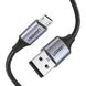 Кабель UGREEN US290 USB 2.0 A to Micro USB Cable Nickel Plating Aluminum Braid 2m (Black) (UGR-60148) UGR-60148 фото 2