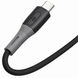 Кабель USB Ridea RC-SI35 SiliconePro Type-C 3A, Чорний
