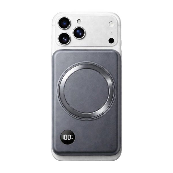 Магнітний повербанк Qinetiq Ring P21 5000 mAh з Qi2