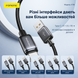 Кабель Foneng X119 TypeC Lighting 27W 1.0м швидка зарядка QC3.0 PD плетений для айфону Apple Iphone AirPods, Чорний