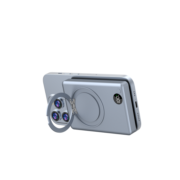 Магнитный повербанк QINETIQ P22 10000 mAh 22.5W MagSafe 51110 фото