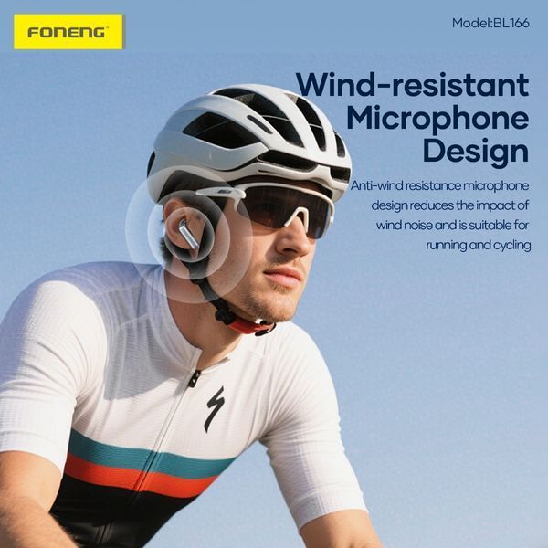 Бездротові навушники Foneng BL166 ANC+ENC Bluetooth 6.0 з шумозаглушенням