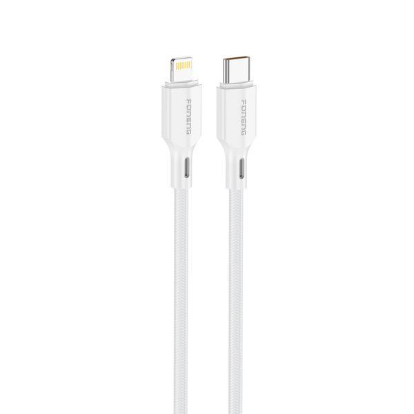 Кабель Foneng XS11 Type-C Lightning 30 Вт 1 м плетений для iPhone
