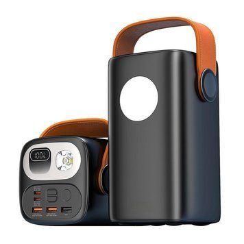Повербанк 60000 mah 27W RMX RQ-123 з LED дисплеєм з ліхтариком