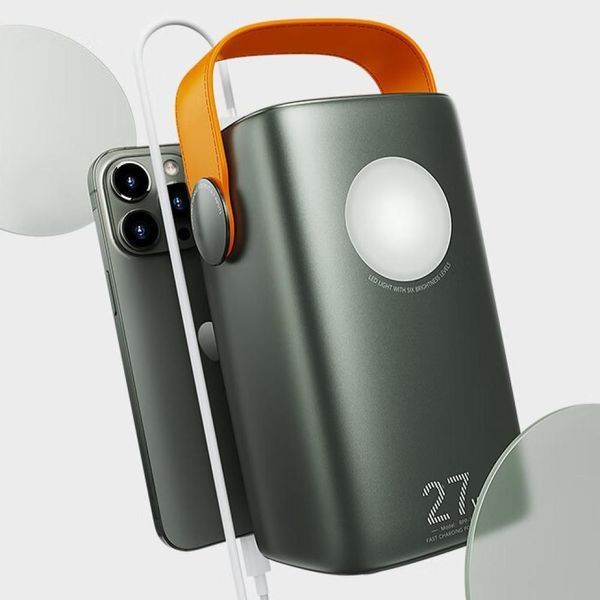 Повербанк RMX RQ-123 60000 mAh 27W з ліхтарем