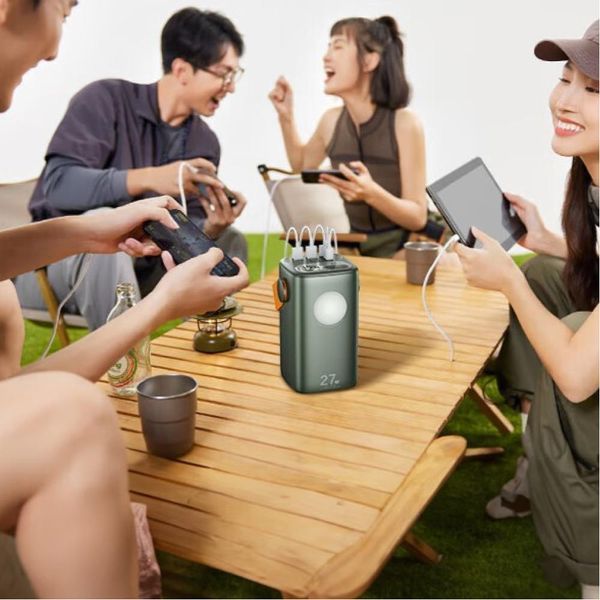 Повербанк RMX RQ-123 60000 mAh 27W з ліхтарем