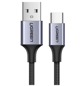 Кабель UGREEN US288 USB-C Male to USB 2.0 Male Cable Aluminum Braid 3m (Space Gray) (UGR-60408) UGR-60408 фото