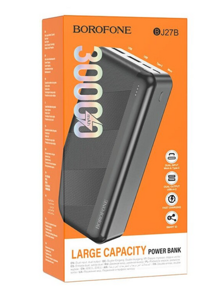 Power Bank Borofone BJ27B Pindar 30000 mAh