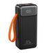 Повербанк Qinetiq RQ-30 Y300 30000 mah 22.5W з LED дисплеєм і швидкою зарядкою PD/QC powerbank для телефону роутера планшета павер банк з ліхтариком