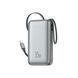 Павербанк Foneng PX153 10000 mAh 35W для ноутбуков планшетов телефонов с выдвижным кабелем длиной 70 см и встроенным кабелем 35W с LCD дисплеем 52198 фото 1