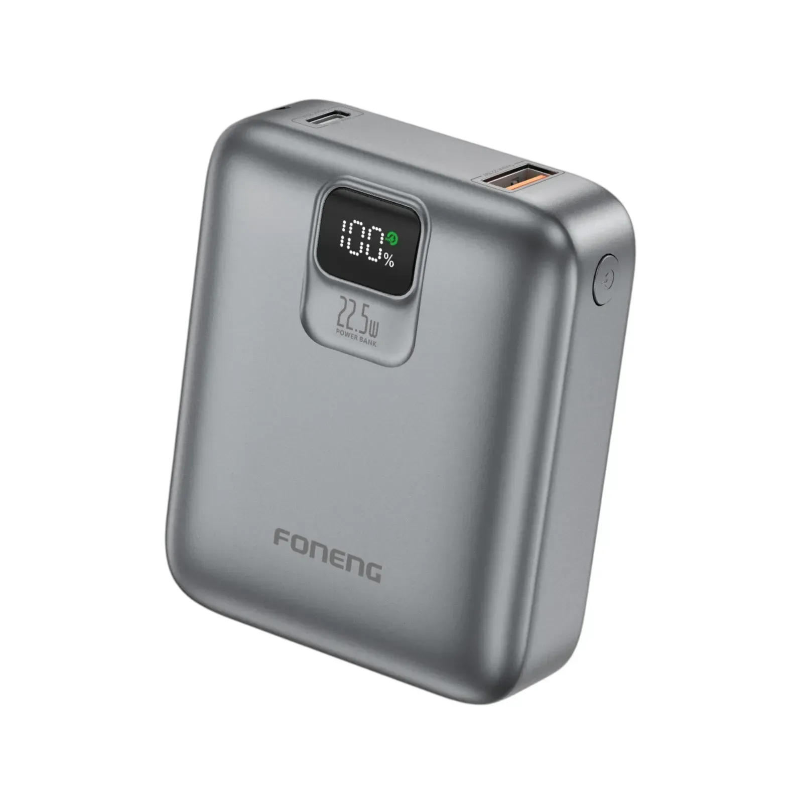 Повербанк Foneng PX129 10000 mAh 22.5W найкомпактніший на ринку (~150 г)