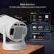 Смарт проектор Android 280 ANSI HD 720P підтримка 4K wi-fi 6 Bluetooth Salange Home series Ultra портативний міні-проектор для дому і офісу домашній кінотеатр для фільмів і презентацій HDMI USB 180&deg; поворот + сумка в подарунок