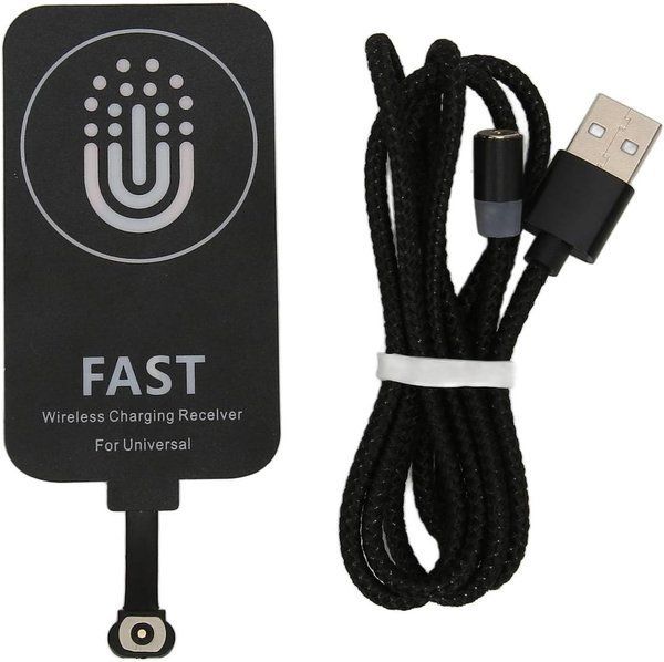 Швидкий приймач бездротової зарядки QINETIQ Fast Wireless Receiver 10 Вт Type-C з магнітним конектором