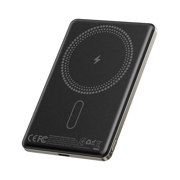 Магнітний повербанк QINETIQ 5000 mAh 20W тонкий MagSafe для iPhone 51104_ фото