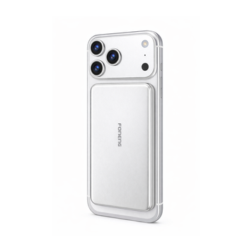 Магнітний бездротовий повербанк Foneng PX156 10000mAh MagSafe Power Bank Silver павербанк з швидкою зарядкою USB компактний магсейф павербанк магнітна бездротова зарядка універсальний портативний акумулятор для iPhone 12 13 14 15 16 17 Pro Max