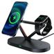 Бездротовий зарядний пристрій ACEFAST E9 desktop 3-in-1 wireless charging holder Black