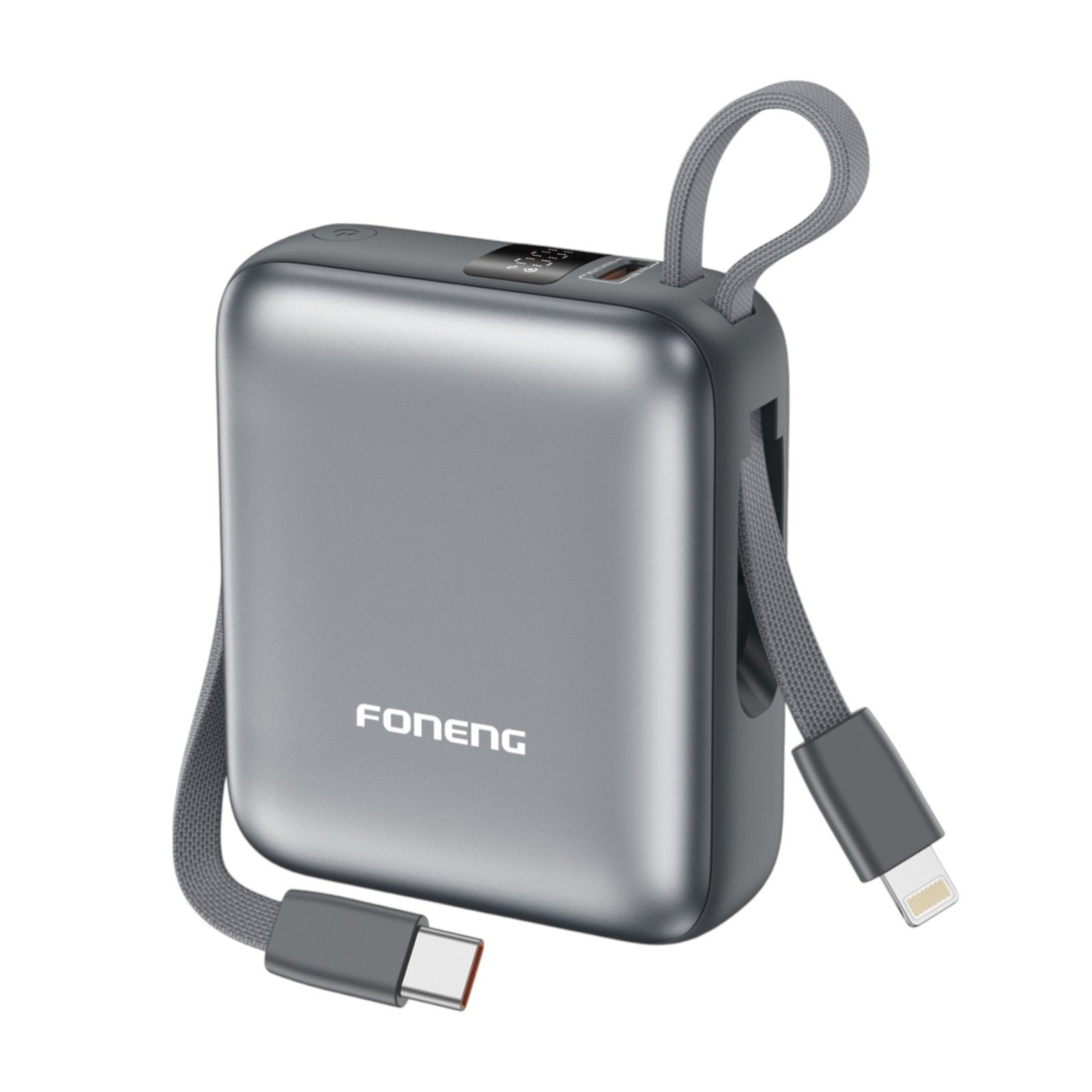 Повербанк Foneng PX115 10000mAh 22.5W с LED дисплеем и быстрой