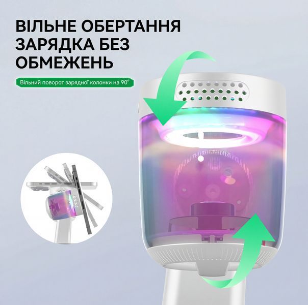 Беспроводная настольная зарядка Qi2.2 25W магнитная док-станция 3 в 1 magsafe беспроводная зарядка для Apple iphone 16 17 airpods iwatch QINETIQ Z6 33W с подсветкой и bluetooth колонкой сертифицированная