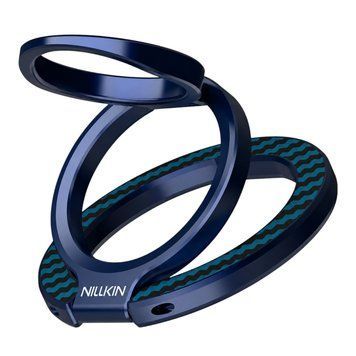 Магнітне кільце-держатель Nillkin SnapGrip для MagSafe, 360&deg;, складне, підставка і кільце 2-в-1 Blue, Синій