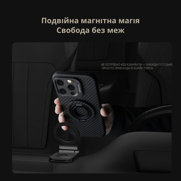 Магнитное кольцо-держатель Nillkin SnapGrip для MagSafe, 360&deg;, складной, подставка и кольцо 2-в-1 Blue, Синий