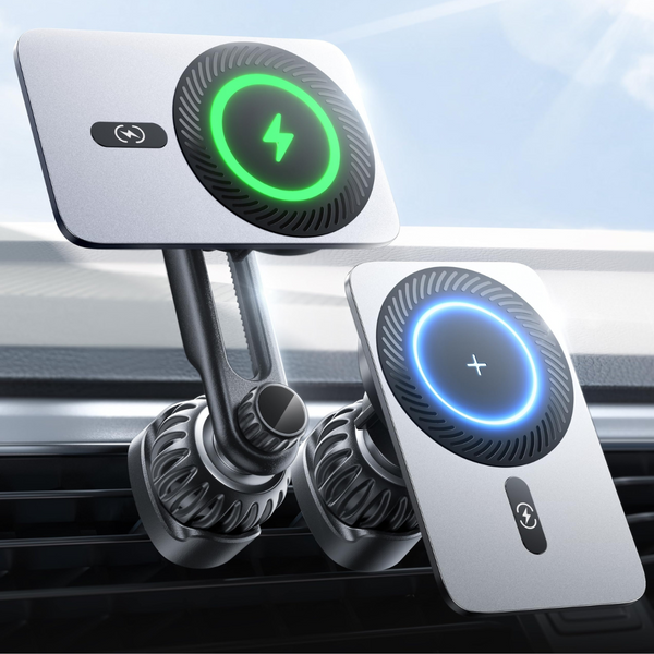 Автотримач LISEN MagSafe 15 Вт з магнітним кріпленням на вентиляційний отвір