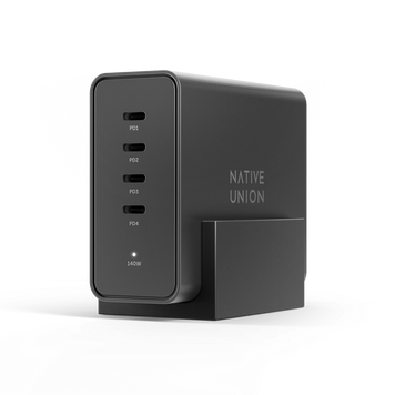 Мережевий адаптер для зарядки Native Union Fast Desktop Charger PD 140W FAST-PD140-BLK-EU FAST-PD140-BLK-EU фото