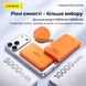 Магнитный беспроводной повербанк Foneng PX155 5000mAh MagSafe Power Bank Orange павербанк с быстрой зарядкой USB компактный магсейф павербанк магнитная беспроводная зарядка универсальный портативный аккумулятор для iPhone 12 13 14 15 16 17 Pro Max 54222 фото 11