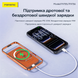 Магнитный беспроводной повербанк Foneng PX155 5000mAh MagSafe Power Bank Orange павербанк с быстрой зарядкой USB компактный магсейф павербанк магнитная беспроводная зарядка универсальный портативный аккумулятор для iPhone 12 13 14 15 16 17 Pro Max 54222 фото 6