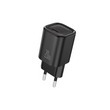 Зарядний адаптер живлення FONENG EU69 GaN PD 20W quick USB Type-c, Чорний, Чорний