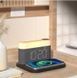 Нічник , годинник з функцією бездротової зарядки LED QinetiQ QN-03 15W Samsung iPhone 33079 фото 3