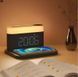 Нічник , годинник з функцією бездротової зарядки LED QinetiQ QN-03 15W Samsung iPhone 33079 фото 5