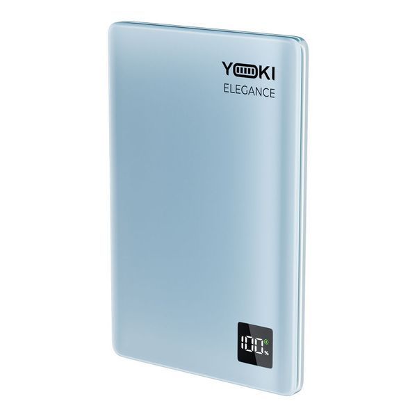 Магнитный Power Bank Yoki Elegance 5000mAh 15W с беспроводной зарядкой Qi2 и LED-дисплеем 51204 фото