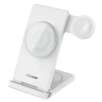 Док-станція 3 в 1 Nillkin PowerTrio MagSafe MFi для Apple MFi