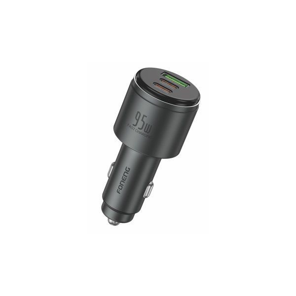 Автомобільний зарядний пристрій Foneng C25 USB-A і USB-C 95 Вт