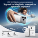 Магнітний бездротовий павербанк LISEN 65W Qi2.2 25W 10000mAh MagSafe Power Bank павербанк із швидкою зарядкою USB для iPhone 12-17 Pro Max Samsung S26 White 65118 фото 6