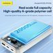 Повербанк Foneng PX135 10000mAh 22.5W универсальный с двумя встроенными кабелями и LCD дисплеем для быстрой зарядки для смартфона планшета Samsung iPhone компактный 52124 фото 5
